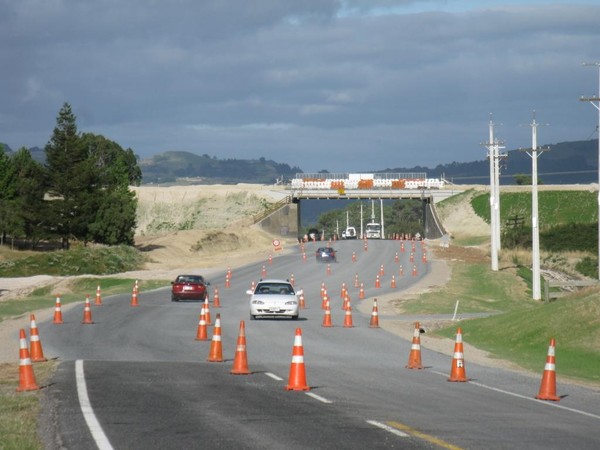 Broadlands Road has been opened well ahead of schedule